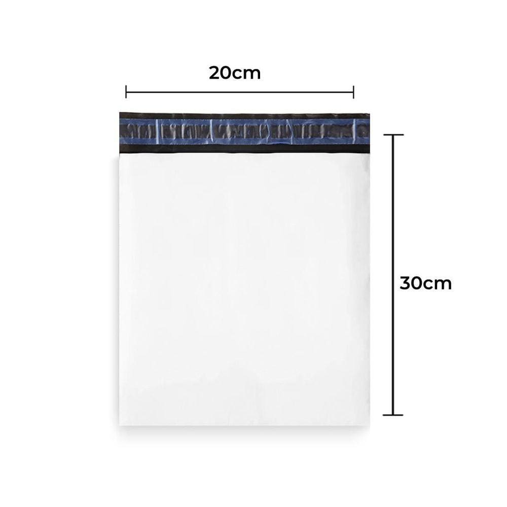 Envelope Plástico Branco 20x30 Coex 100 Un.