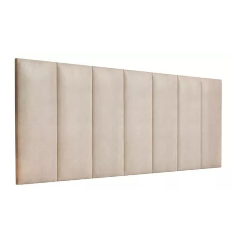 Kit 8 Placas Estofadas Cabeceira Cama Queen 20x60cm
