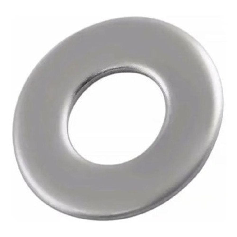 Arruela Lisa Din 994 5/16 Aço Inox Polido - 150Un