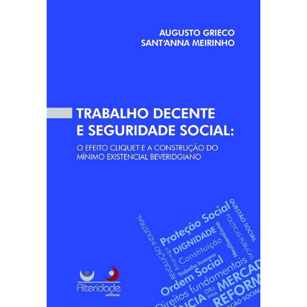 Trabalho Decente E Seguridade Social