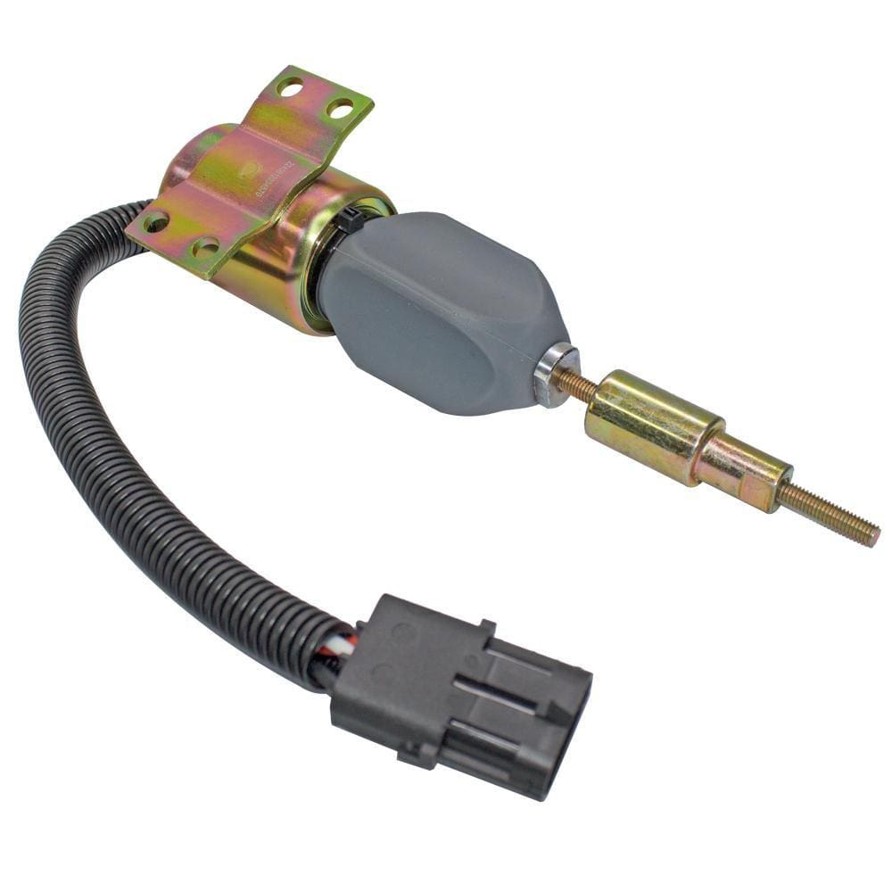 Válvula Solenoide De Parada MWM Ford Volkswagen Caminhões Woodward 24V Pistão 3 Pinos - IKRO - IK7640