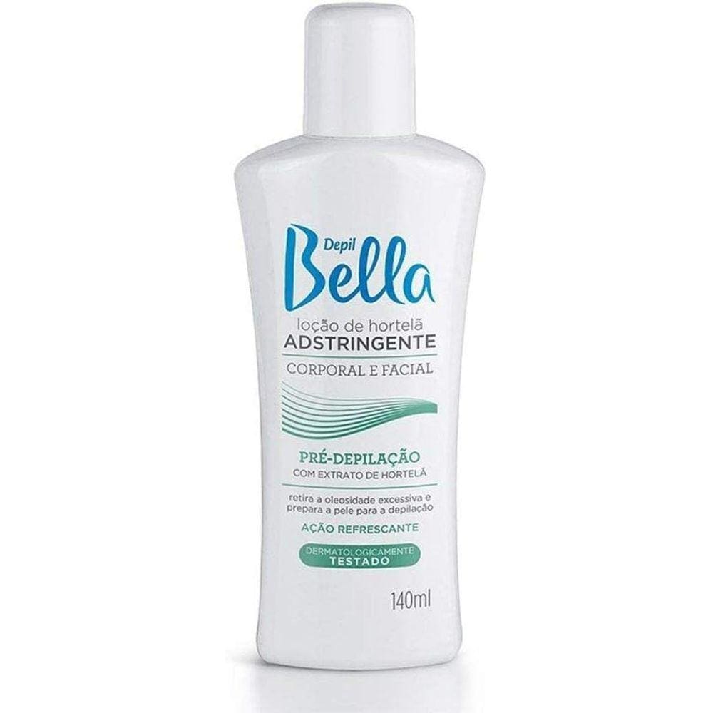 Loção Adstringente Hortelã, Depil Bella, 140Ml