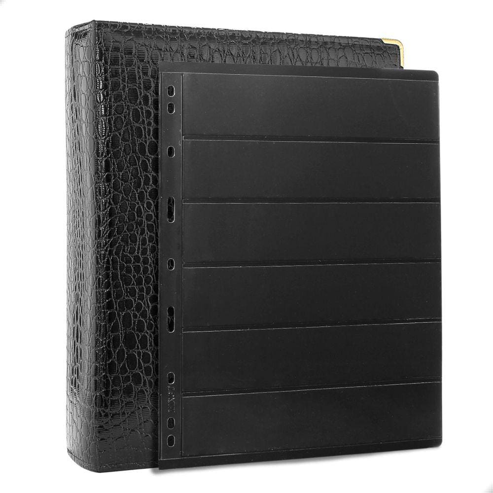 Álbum Fichário 20 Folhas Para Selos 6 Espaços 28x21 Cobra XL