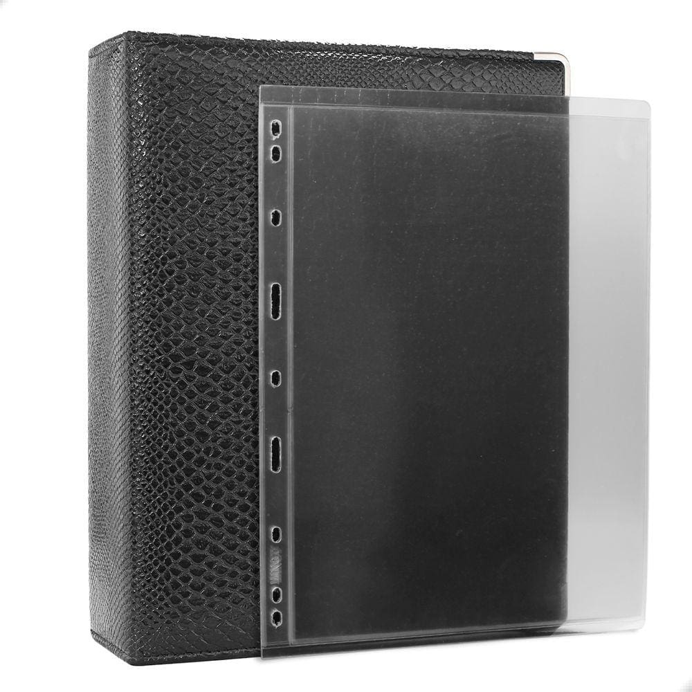 Álbum Fichário 10 Folhas Para Cédulas 1 Espaço 28x21 Cobra XL