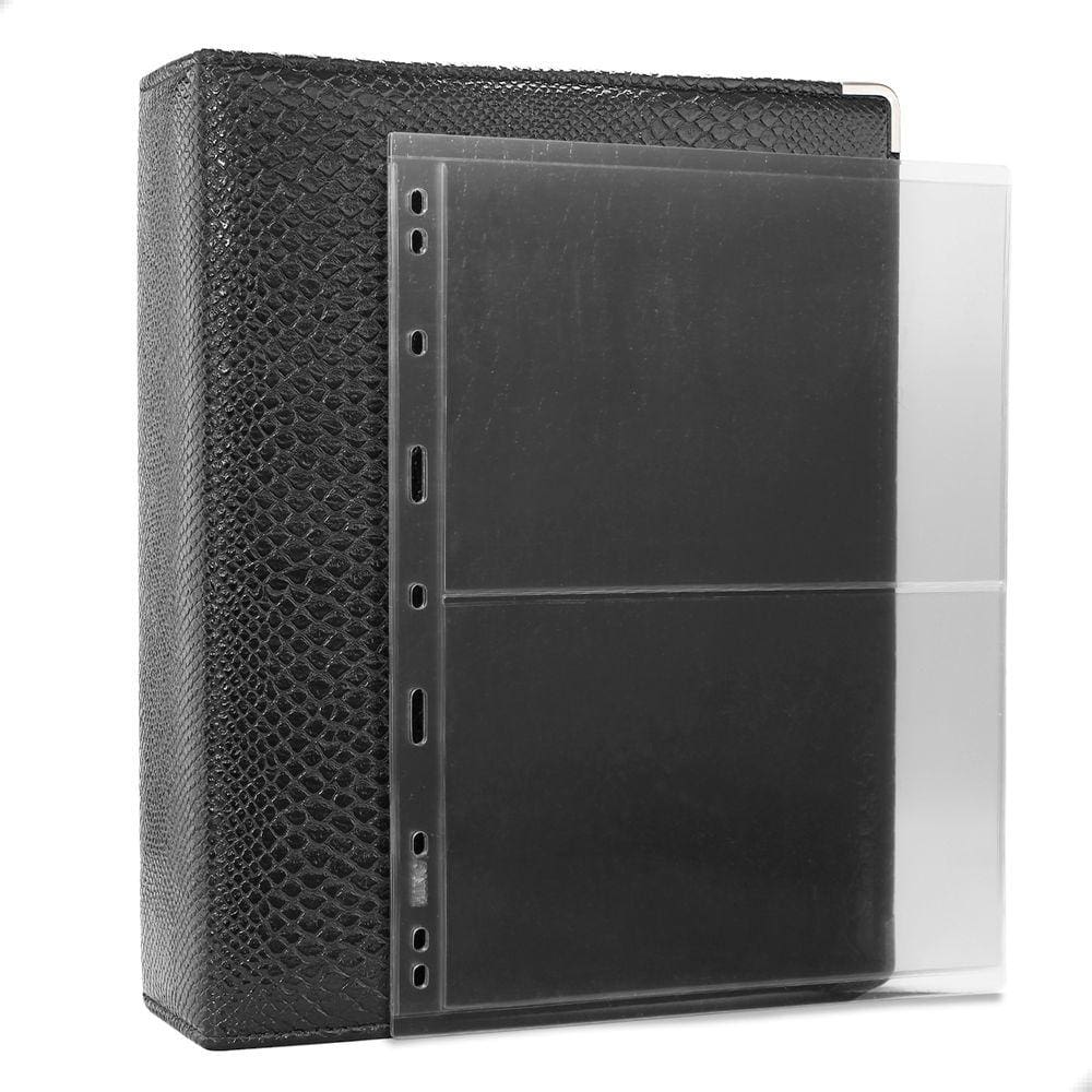 Álbum Fichário 40 Folhas Para Cédulas 2 Espaços 28x21 Cobra XL