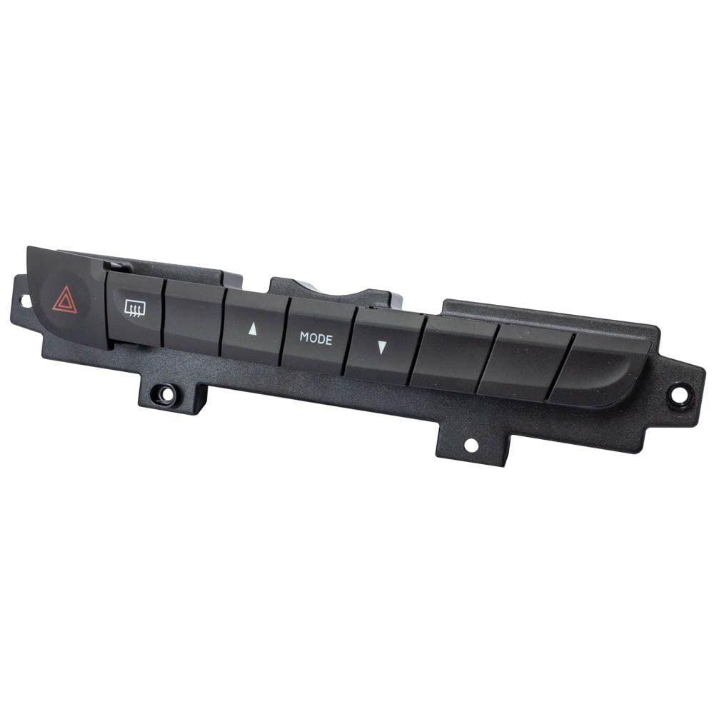 Conjunto Interruptor Painel Idea Palio Weekend Siena Strada Com Pisca Alerta Desembaçador Traseiro 6Vias Kostal 10091457