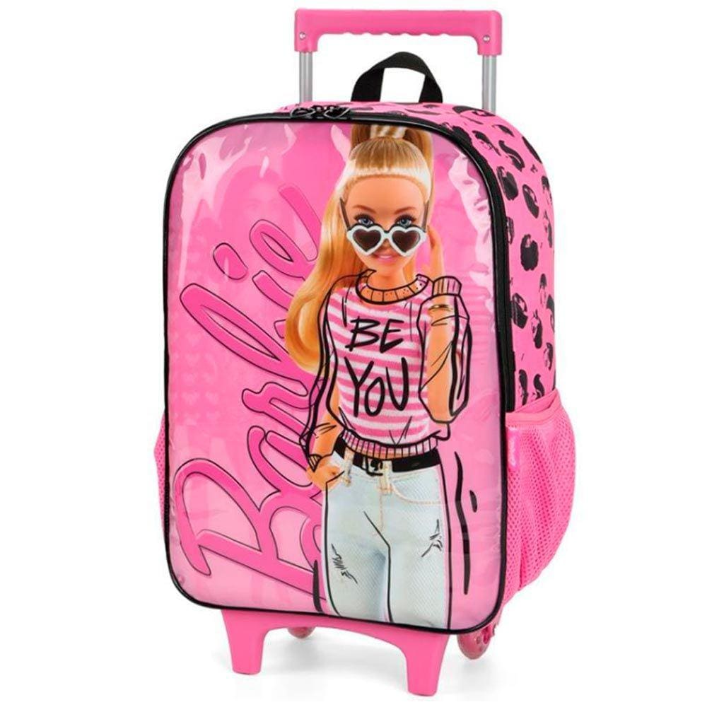 Mochila de Rodinhas Infantil - Barbie - Be You - Luxcel