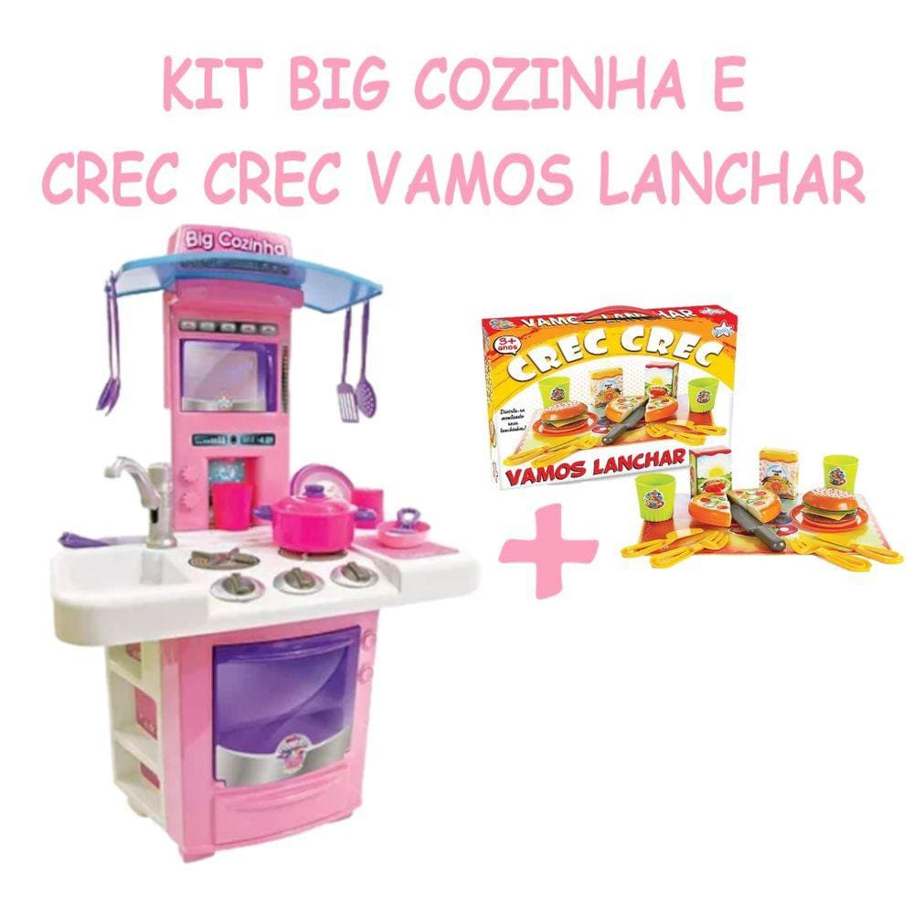 Tocar Cozinha,Conjunto brinquedos jogo realista cozinha crianças -  Brinquedo comida infantil fofo para berçário, jardim infância, jogo cozinha  Kumprohu