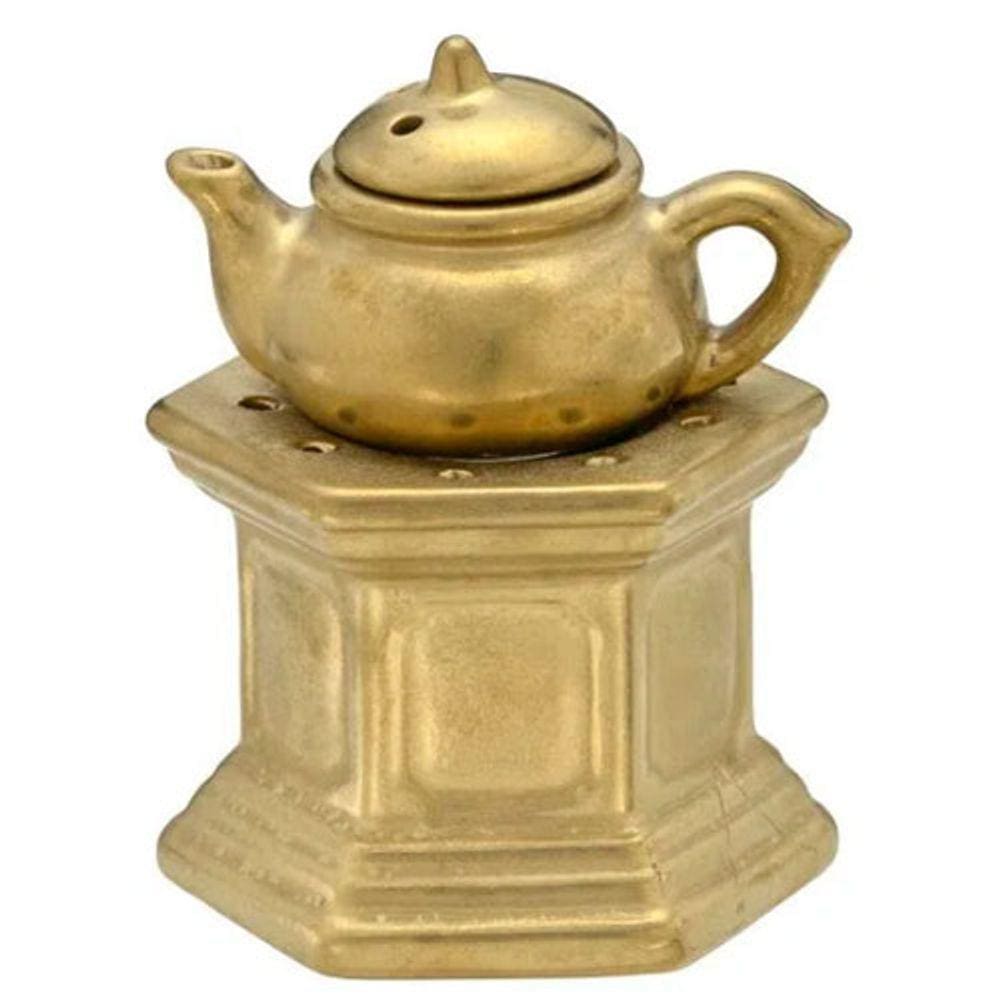 Queimador de Aroma Dourado - 16x12x7,50cm - 29998