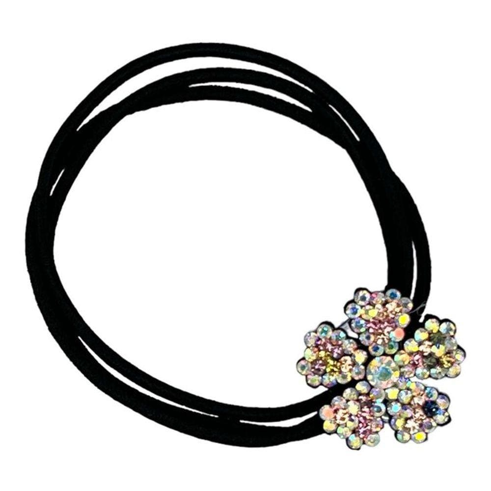 Elástico Para Cabelo Flores Pequena