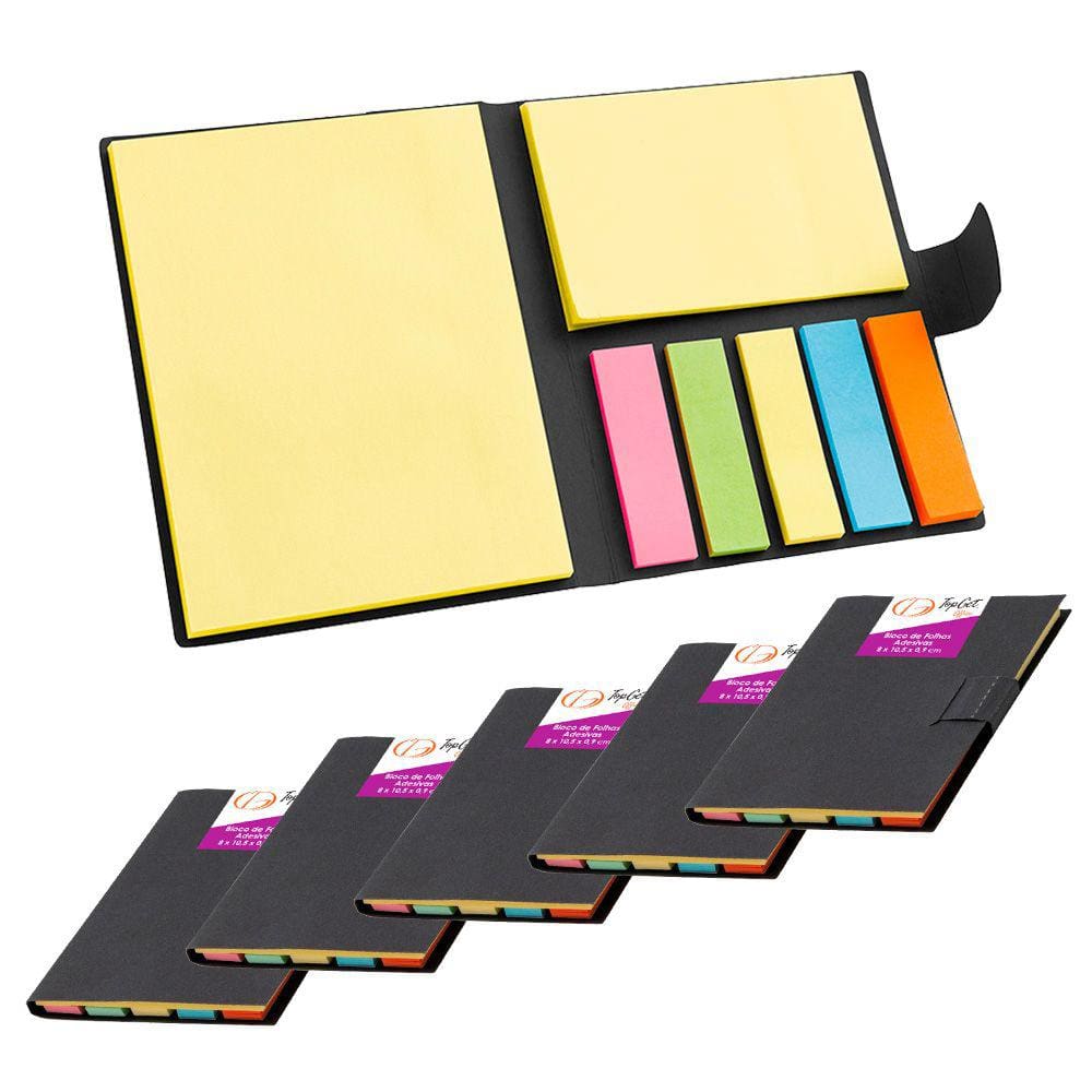 Kit 5x Mini Kit 7 Blocos Adesivados Cairo TopGet