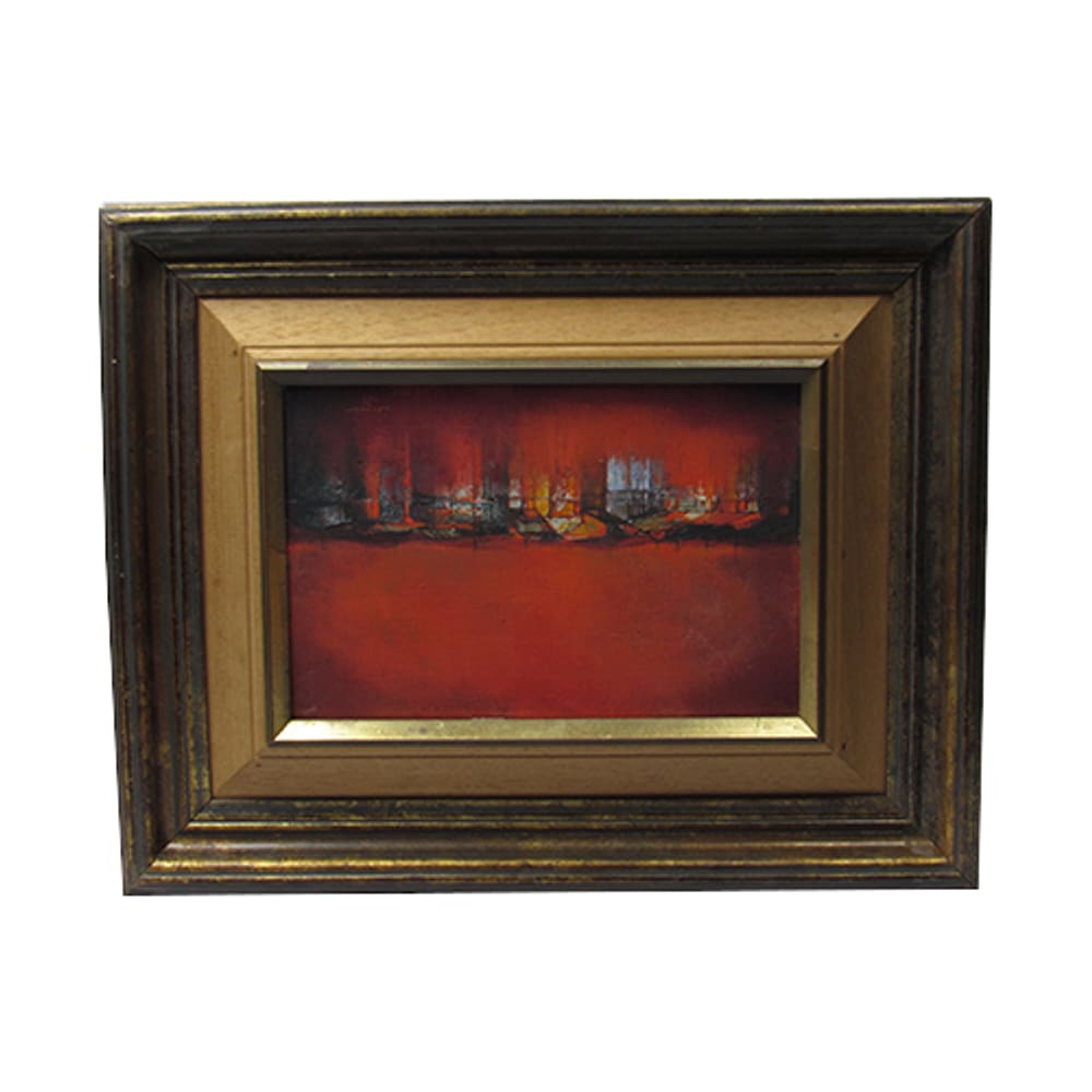 Quadro Decorativo Vermelho - 56x44cm - 31573