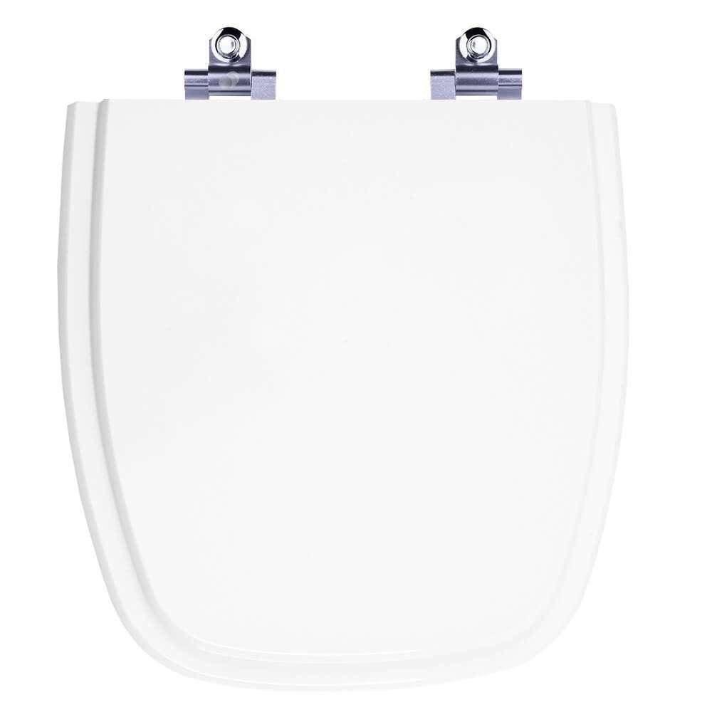 Assento Sanitário Laqueado Soft Close Angra Branco Para Bacia Logasa