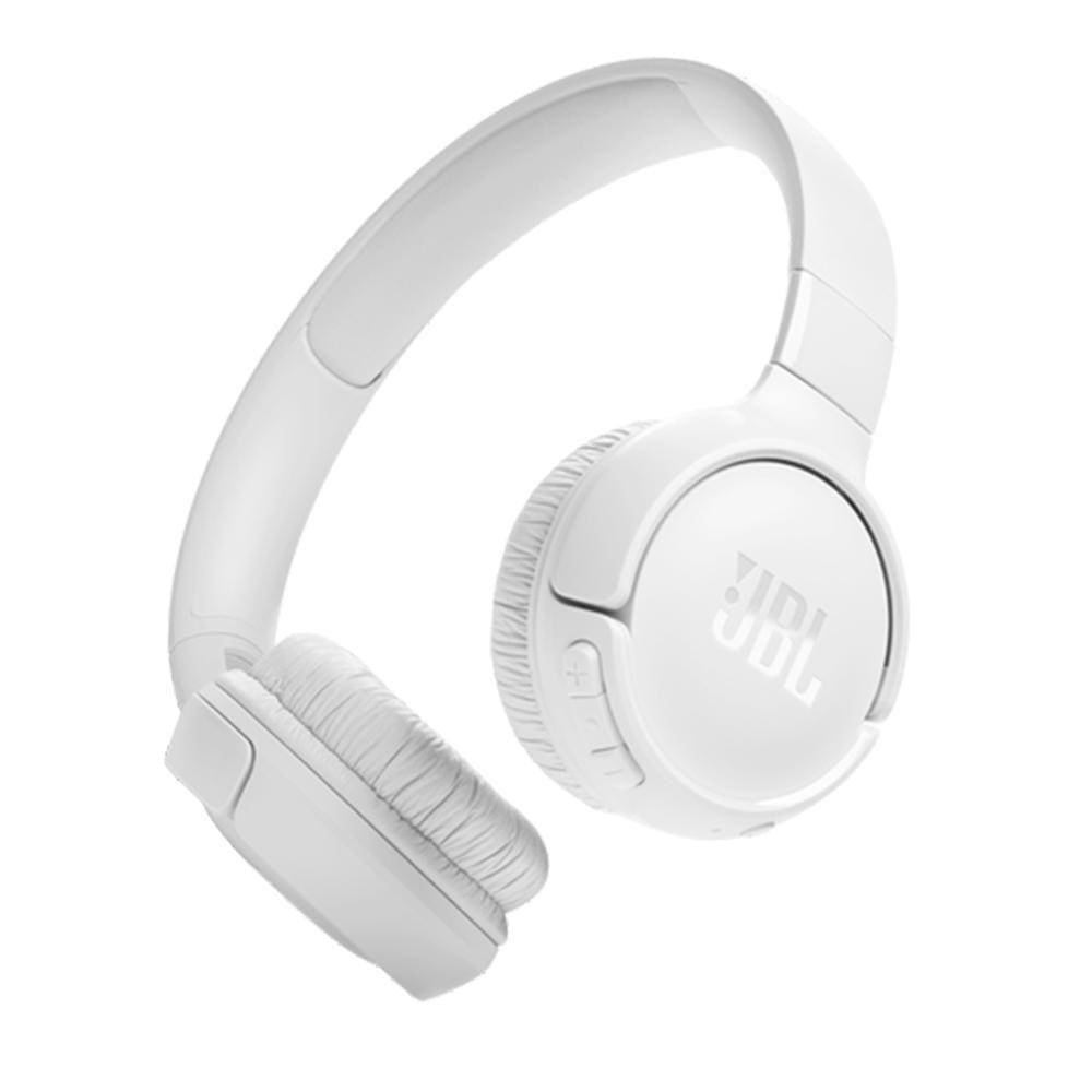 Fone de Ouvido Bluetooth JBL Tune T520 BT - Dobrável - com Microfone - Branco - JBLT520BTWHT