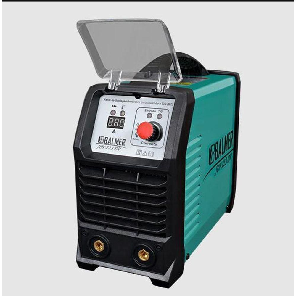 Inversor de Solda MMA JOY 22 - Balmer, Eletrodo TIG DC, 110V/220V, 10-200A