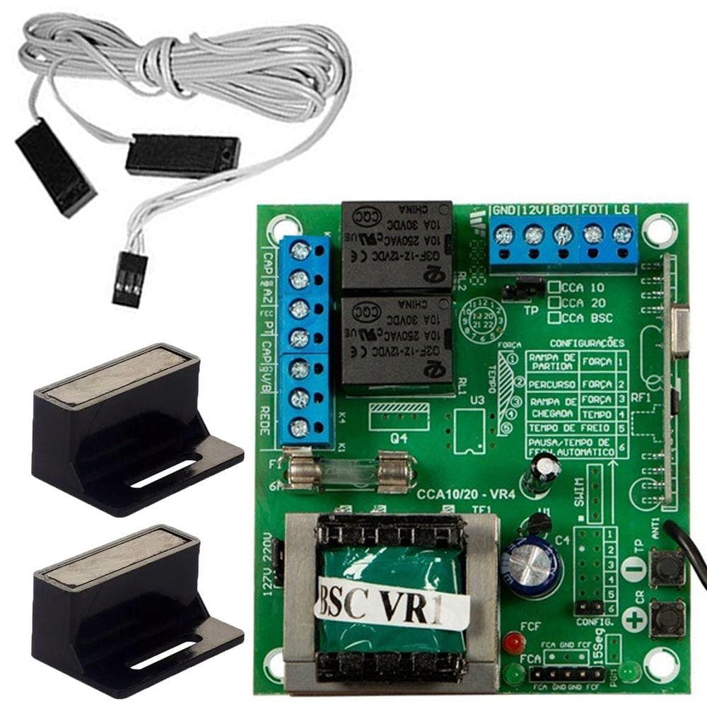 Placa Central Motor Rcg Cca-bsc Sensor Deslizante Imãs