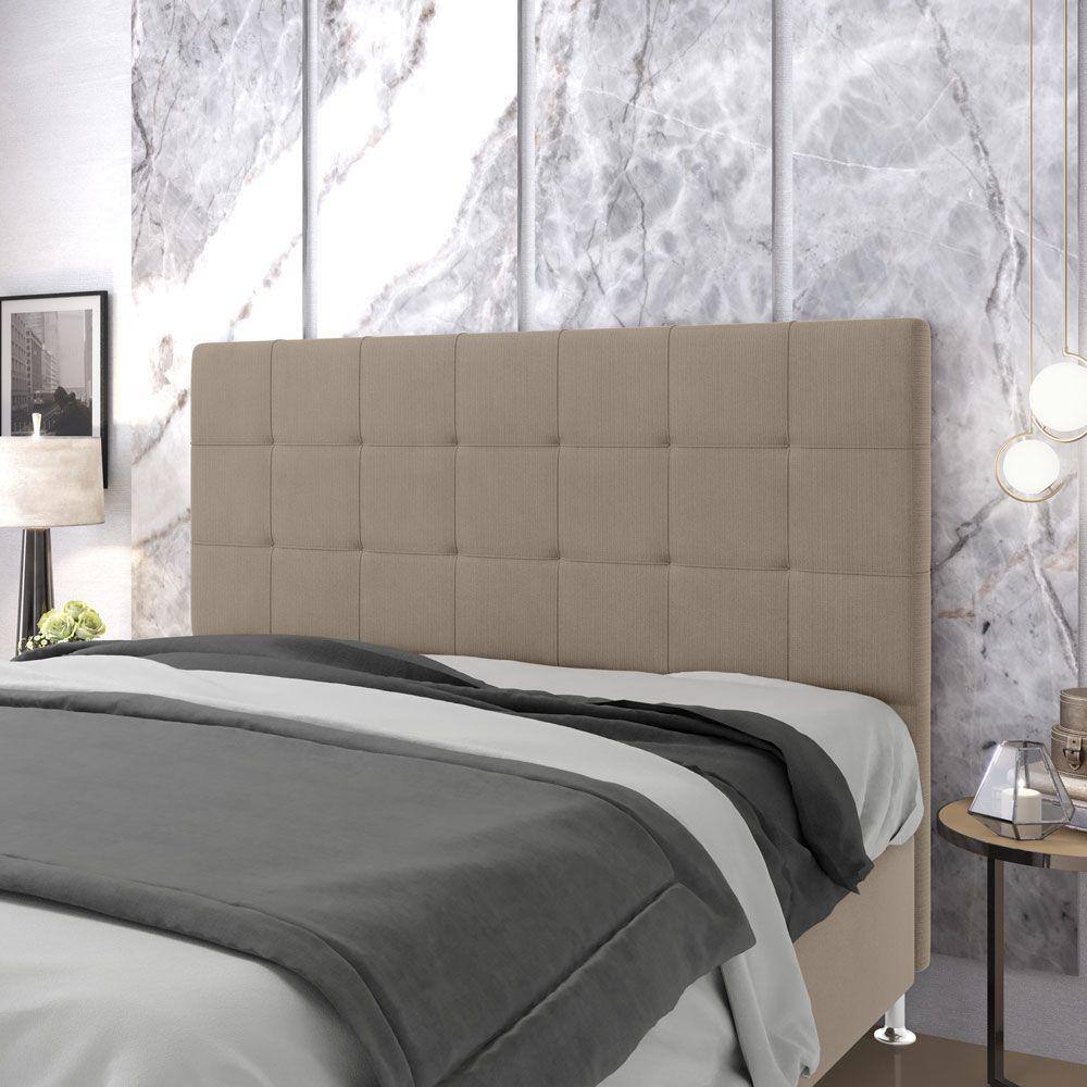 Cabeceira Áurea 160 / Z-006 Sued Capuccino