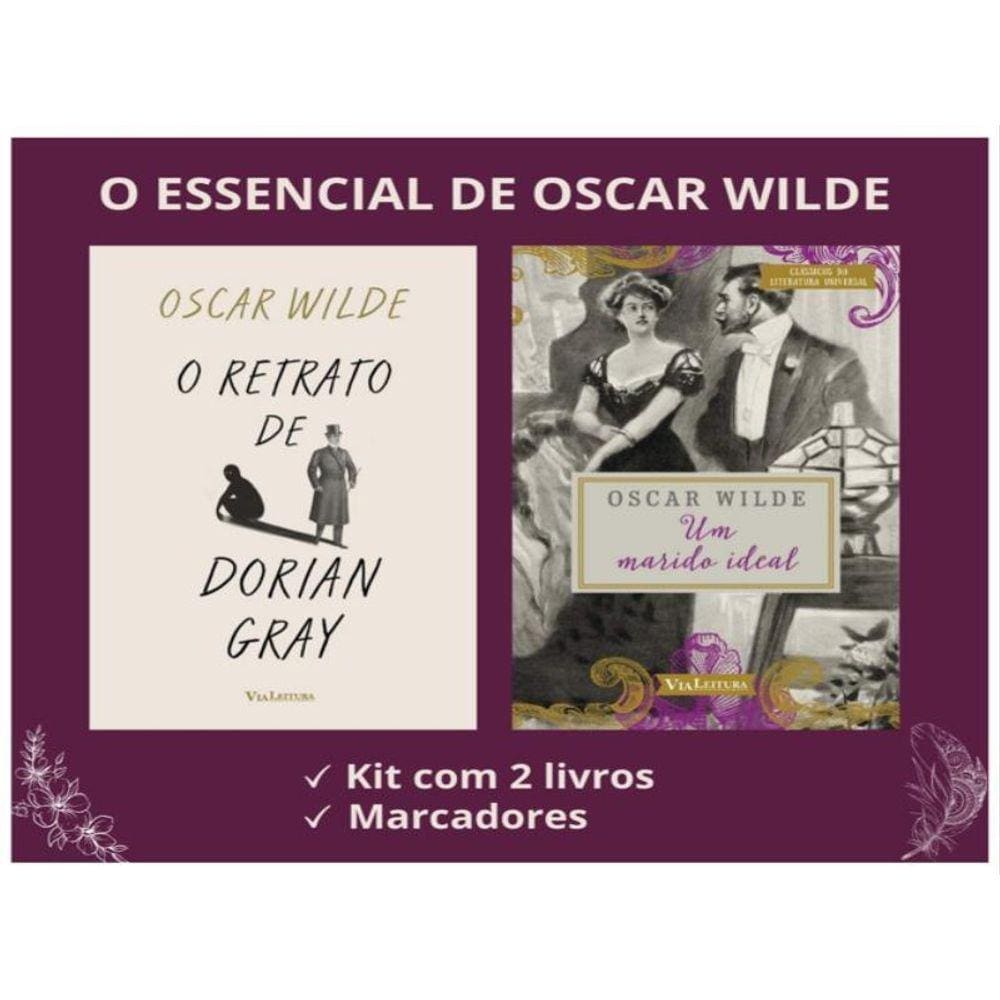 Kit Oscar Wilde: O Retrato De Dorian Gray + Um Marido Ideal