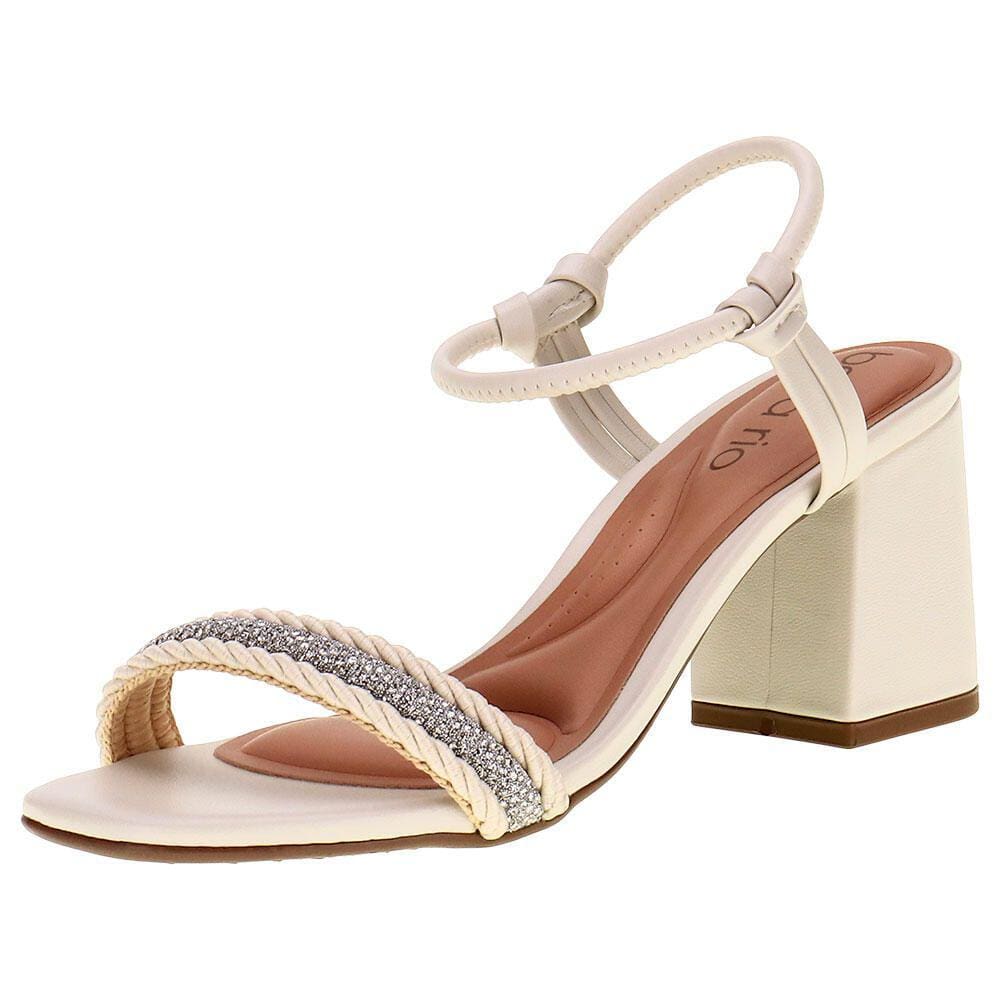 Sandália Feminina Salto Grosso Beira Rio - 8436227