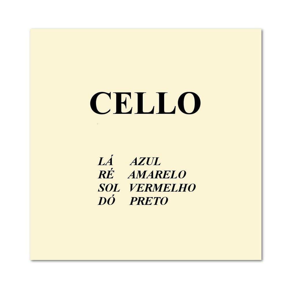 Encordoamento Mauro Calixto Cello Tradicional
