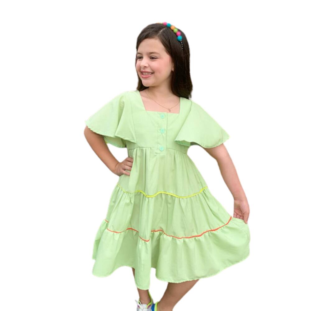 Vestido Infantil Maya