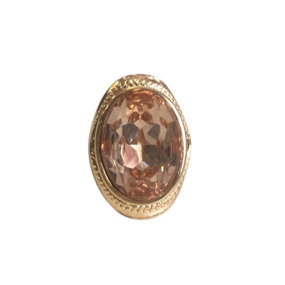 Anel Peach Regulável Armazém Rr Bijoux