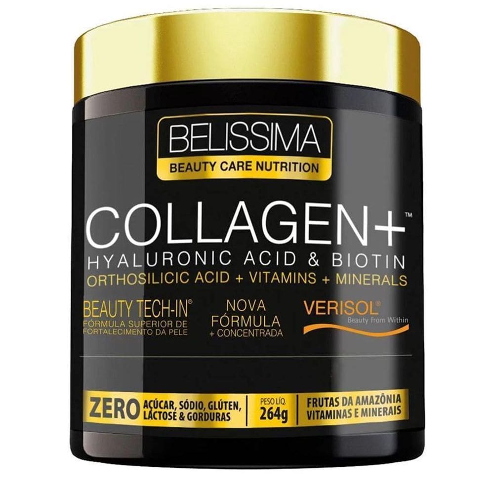Colágeno Verisol Plus Belissima Biotina 264G Laranja Acerola