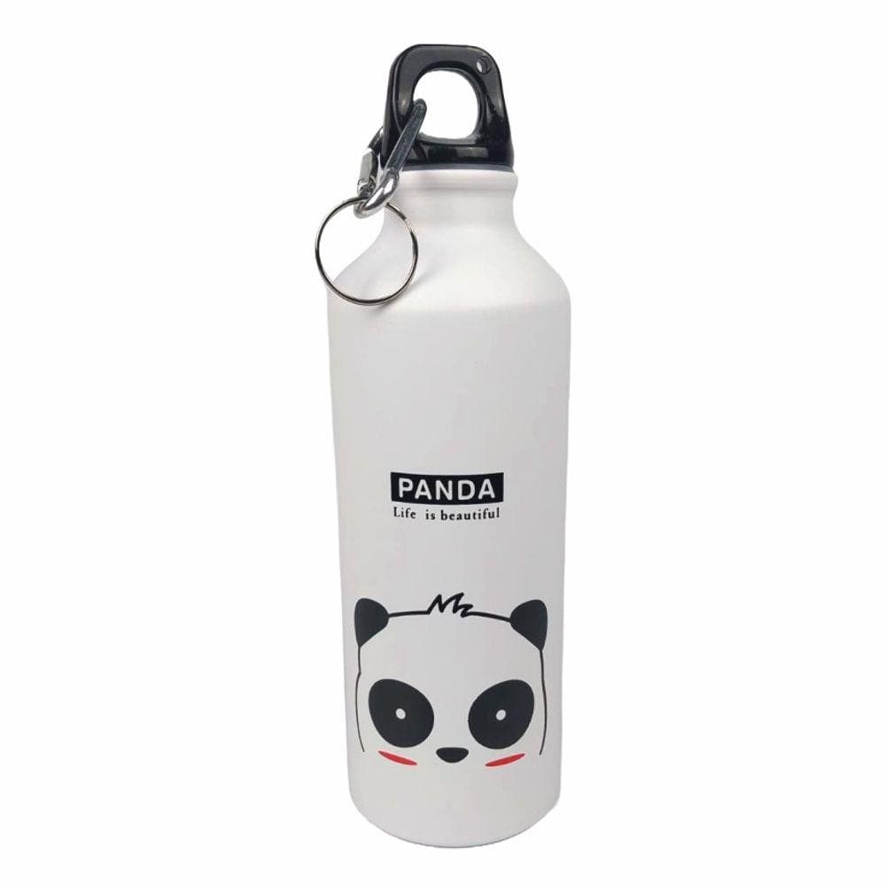 Garrafa Squeeze Panda Branca 500ml Magic Planet