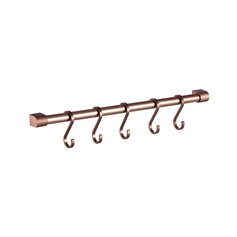 Suporte Organizador De Cozinha Suspenso Garça Pingoo.casa - Dourado Rose