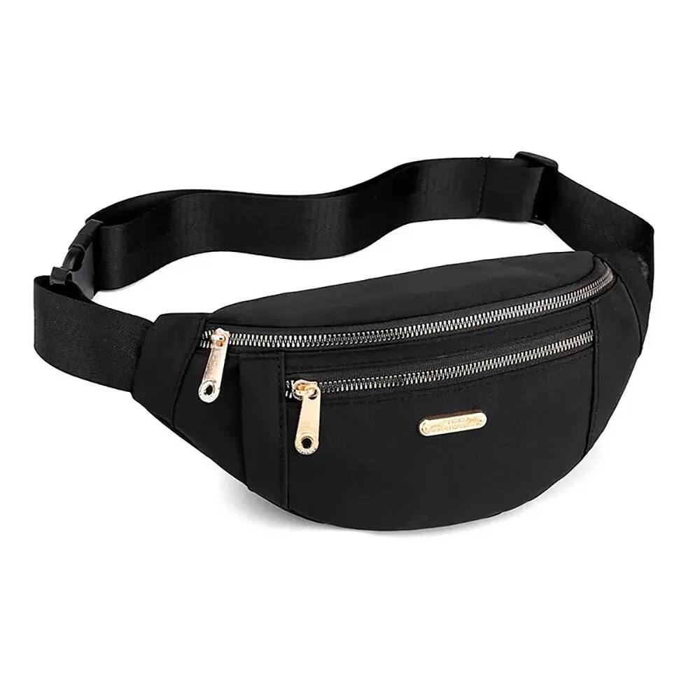 Pochete de Cintura Croosbody Transversal com Bolsos