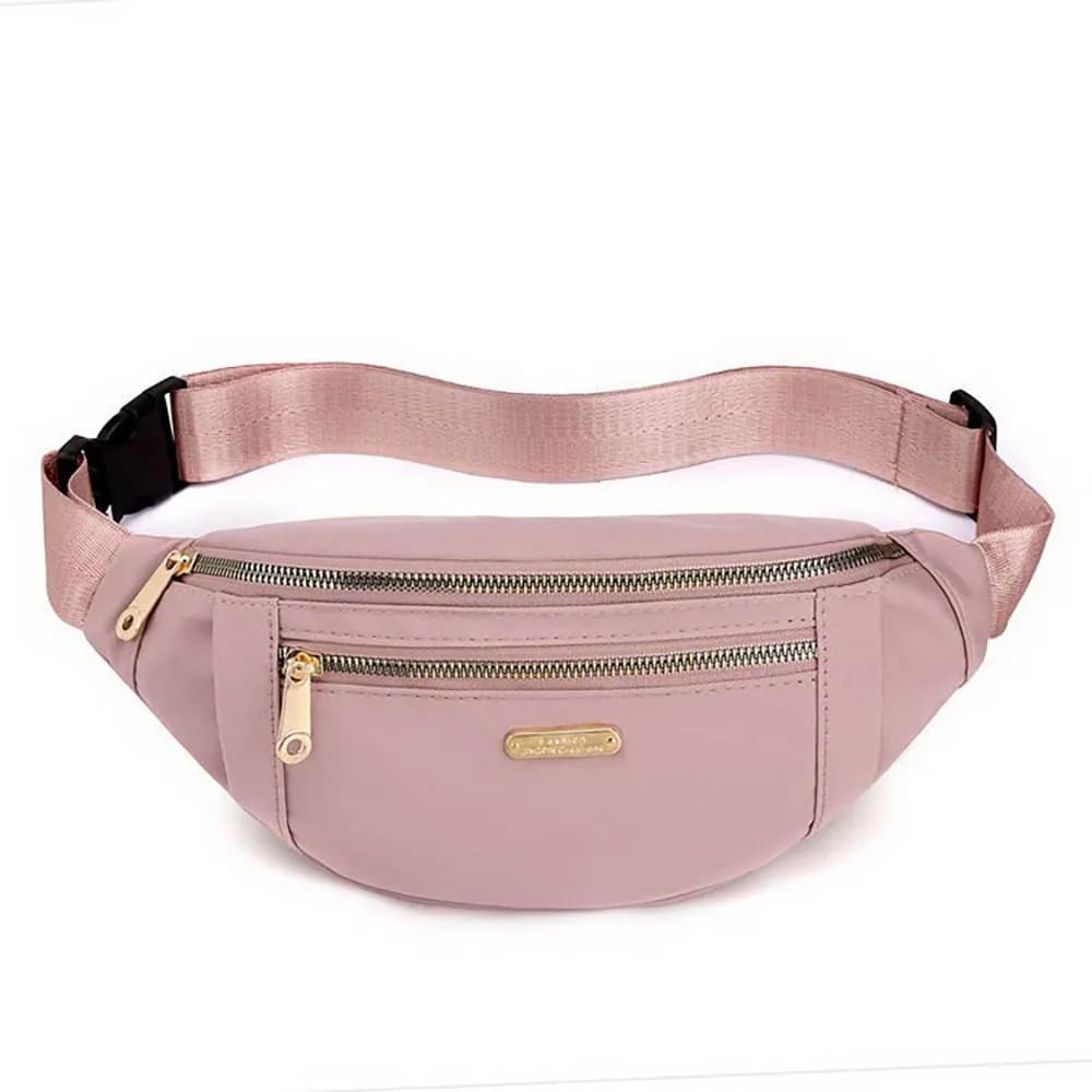 Pochete de Cintura Croosbody Transversal com Bolsos