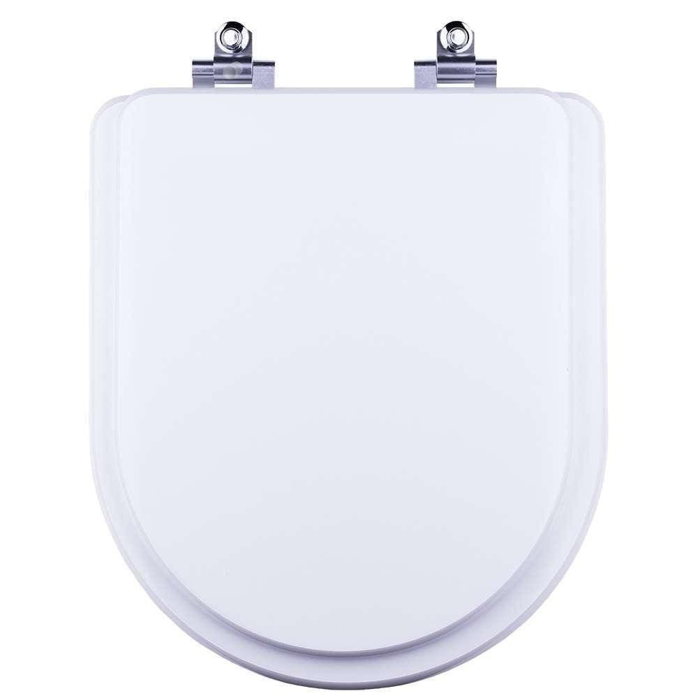 Assento Sanitário Laqueado Soft Close Montezzi Branco Para Vaso Belize
