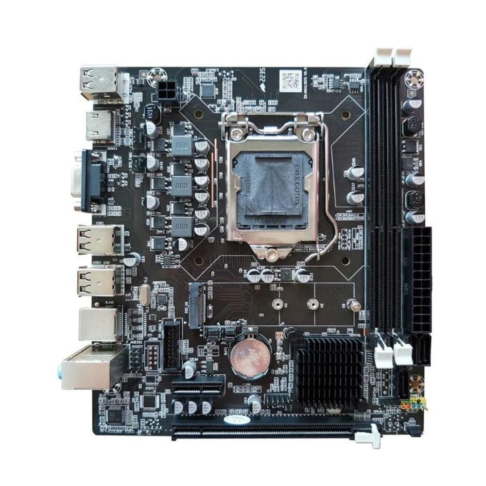 Placa Mãe Goldentec H61 BOX LGA1155 Chipset Intel H61 HDMI (S,V,R) DDR3