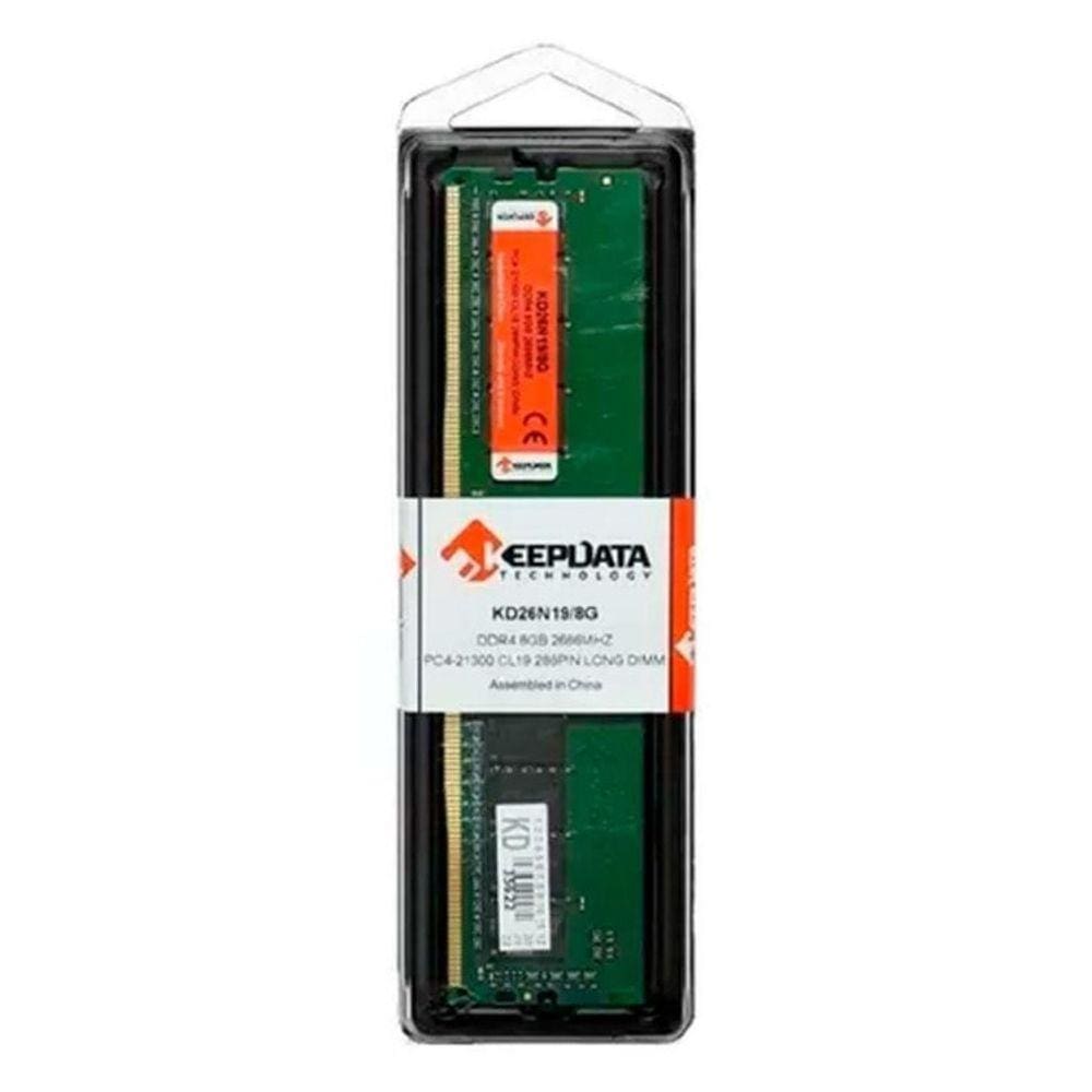 Memória DDR4 8GB 2400Mhz Keepdata