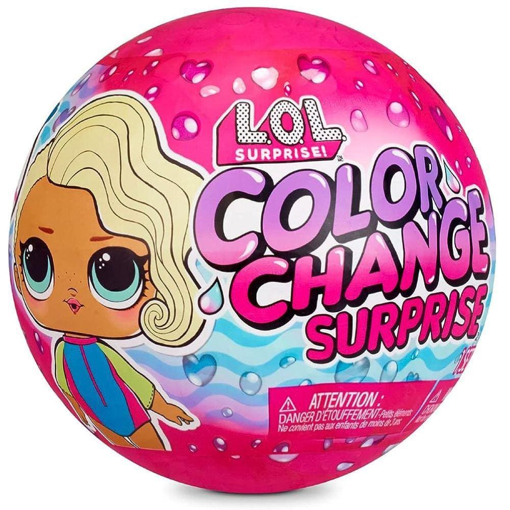 Boneca Lol Surprise Color Change Doll Muda de Cor Candide