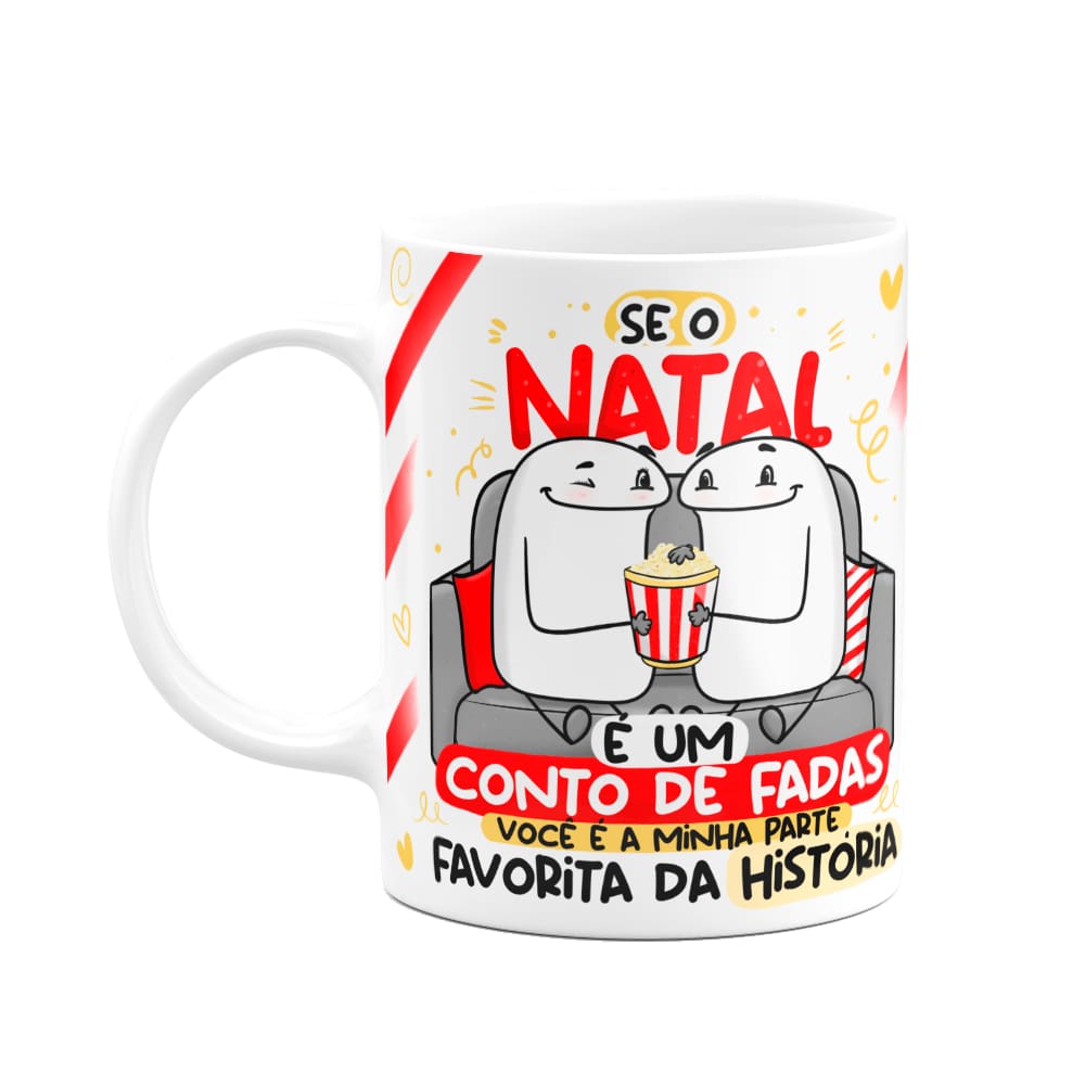 Caneca Flork Natal - Minha parte favorita da história