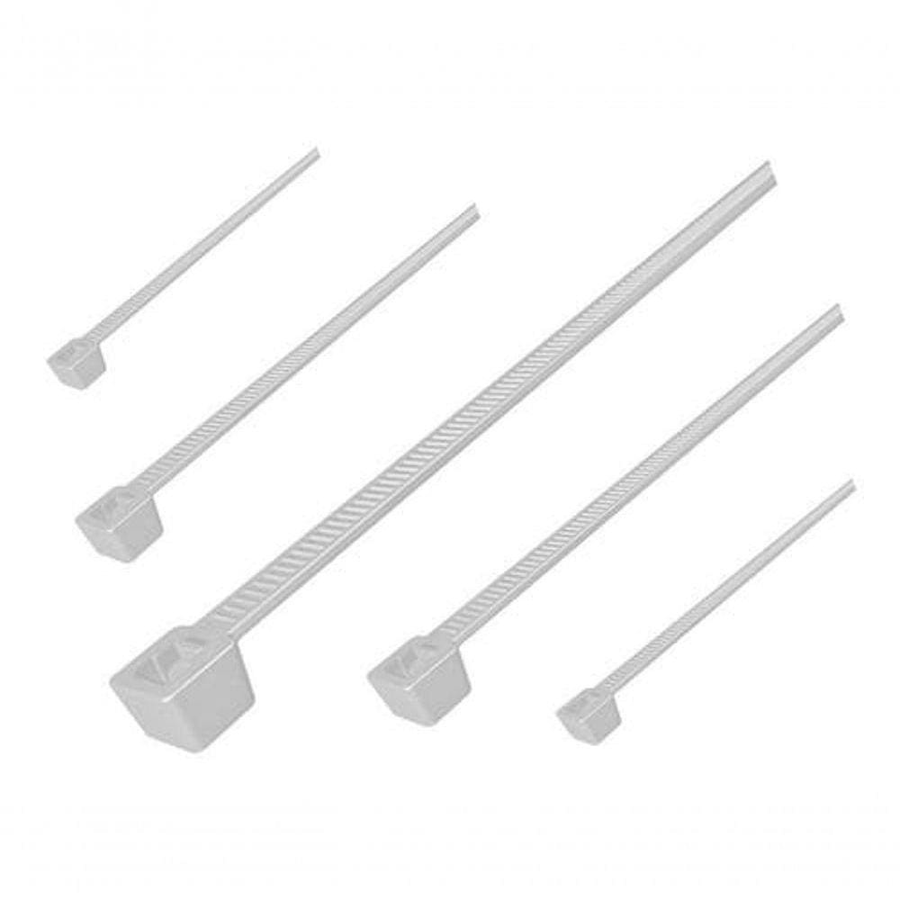 Abraçadeira De Nylon 200 X 4,8 Branca Com 1000 Peças - Fertak