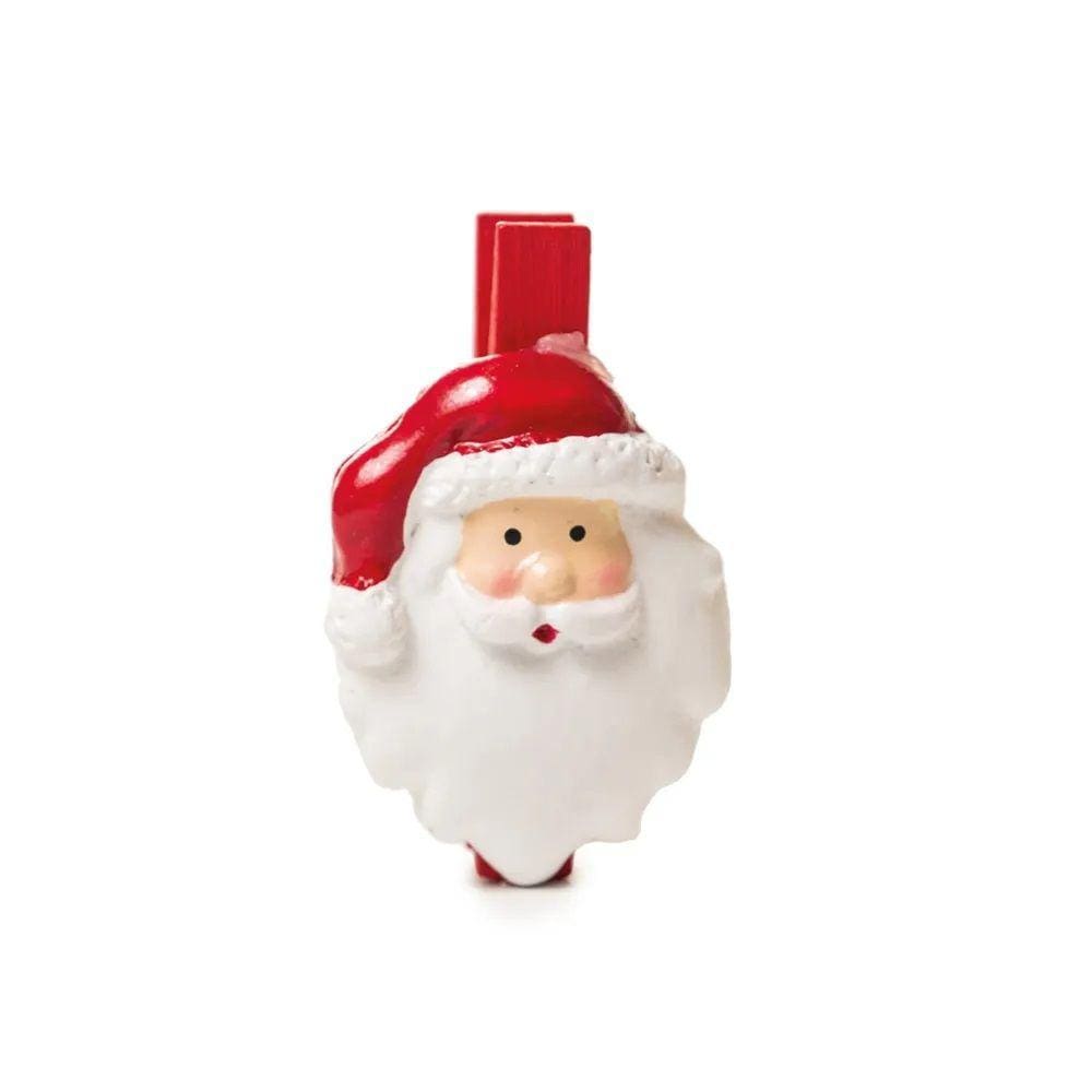 Jg Prendedor Noel C/6 Pcs - Natal