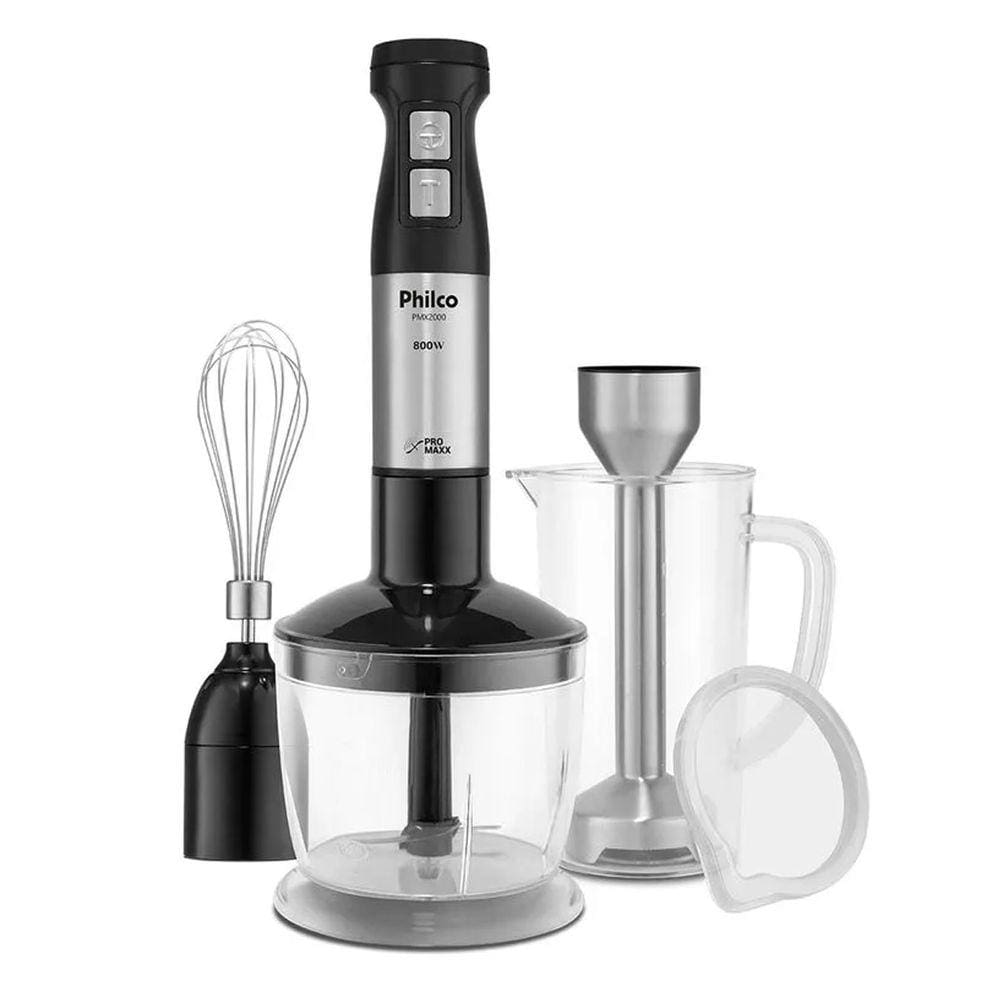 Mixer Philco Pmx2000 3 Em 1 Inox 800w Preto 127v