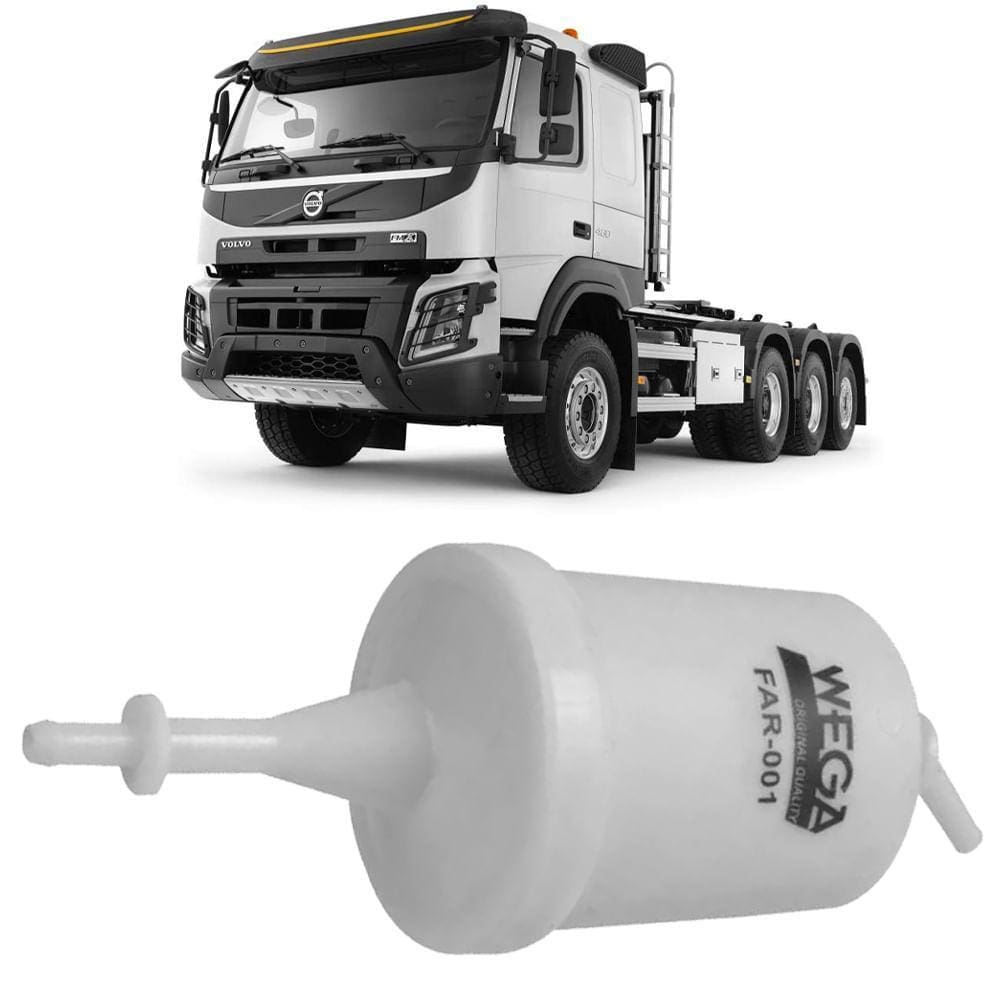 Filtro Combustível Volvo FMX 370 FMX 420 FMX 460 2022 a 2023