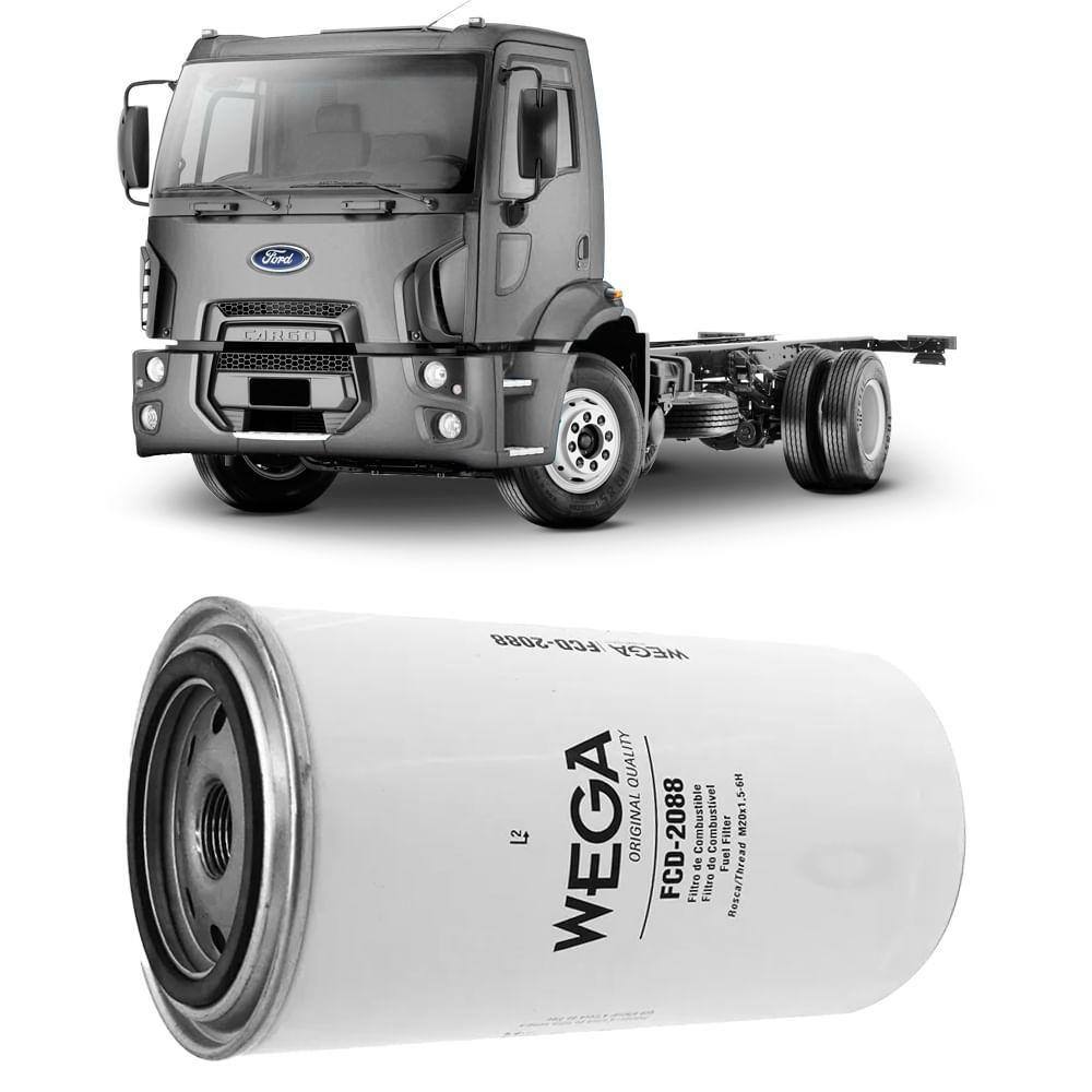 Filtro Combustível Ford Cargo 1319 1519 1719 Cummins WEGA