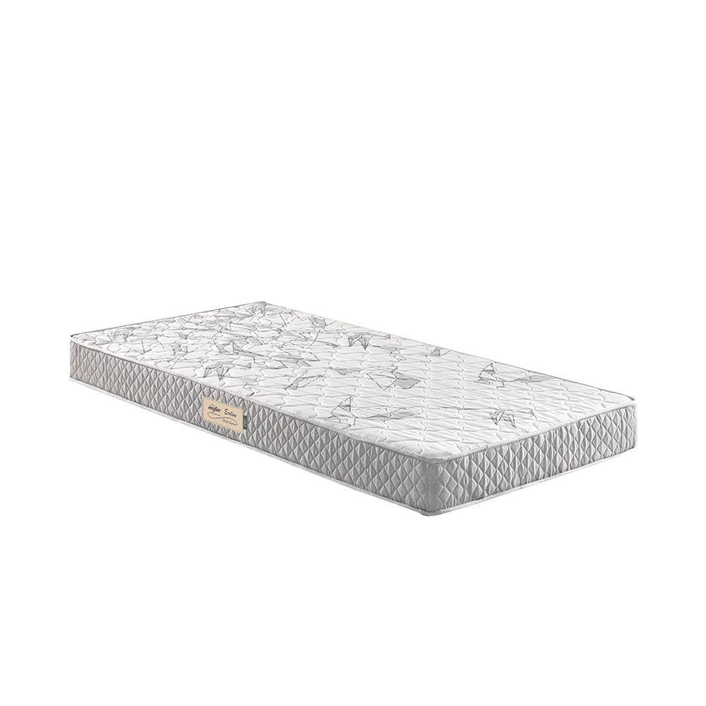 Colchão de Solteiro Ecoline D23 Ecoflex 78x177x12 Cm Branco