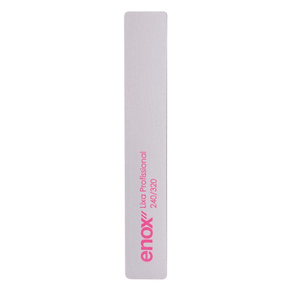 Lixa Profissional Enox Granulação Fina 240/320 Retangular Cód.1739