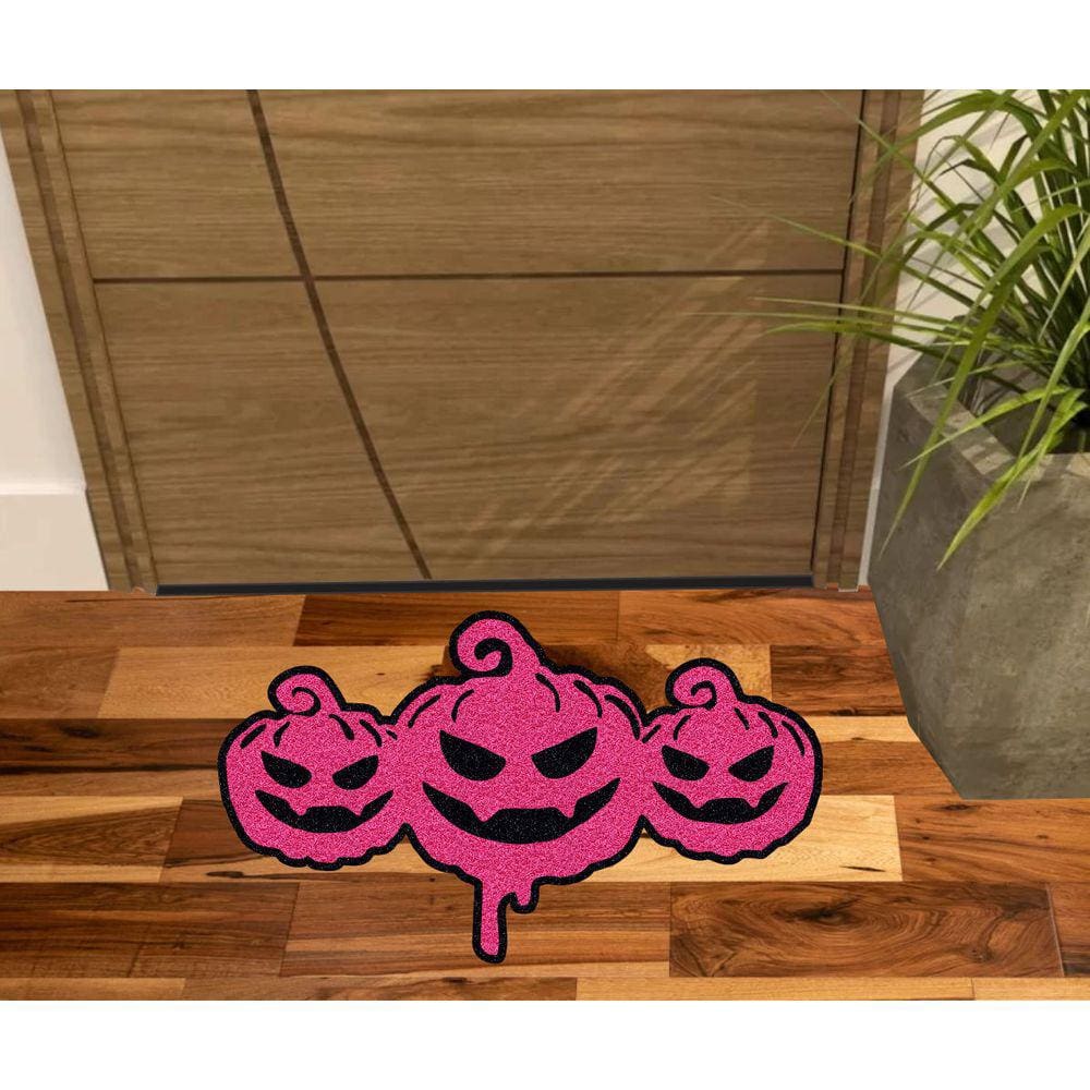 Tapete Abóbora Halloween, Dias Das Bruxas, Divertido E Decorativo, Muito Resistênte.