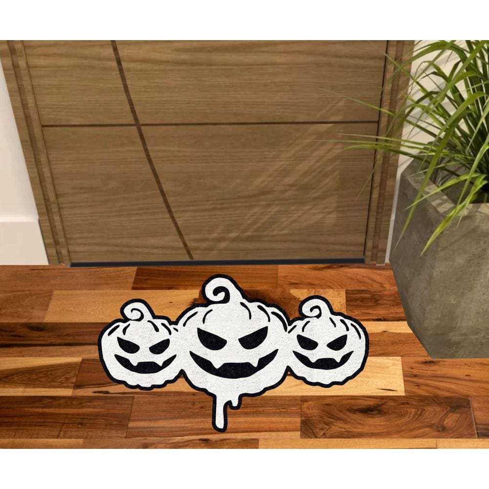 Tapete Decorção De Halloween Abóbora.