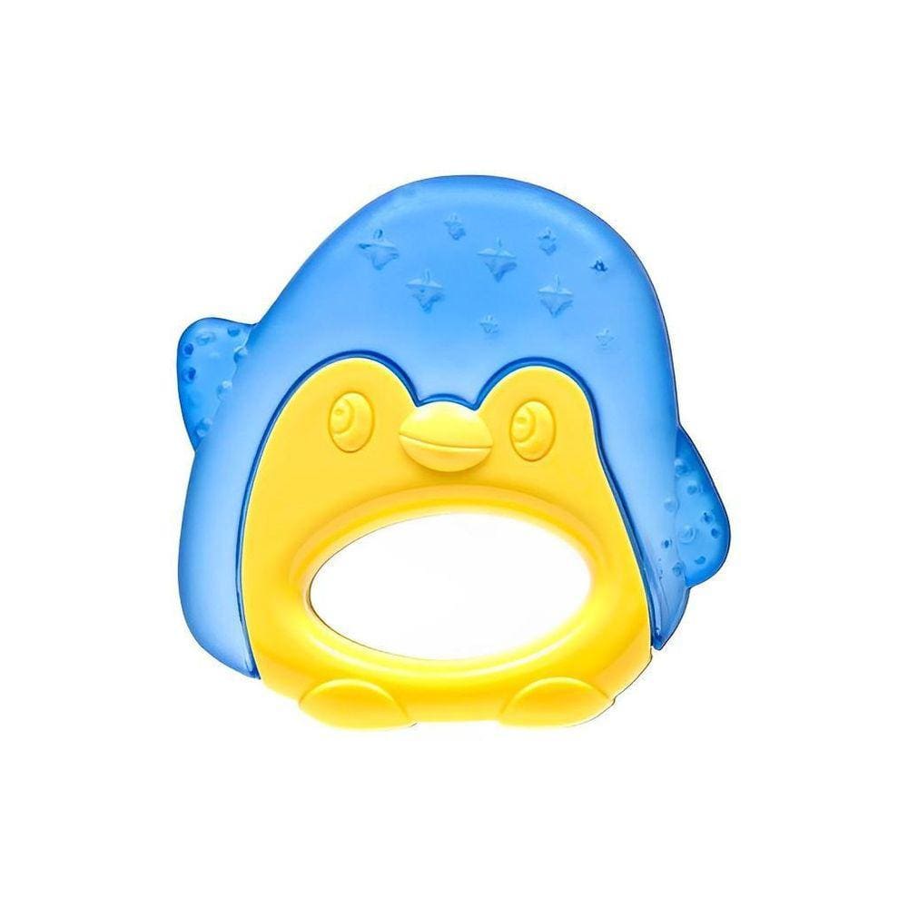 Mordedor Água Massageador Gengiva Pinguim Azul 16270 Buba