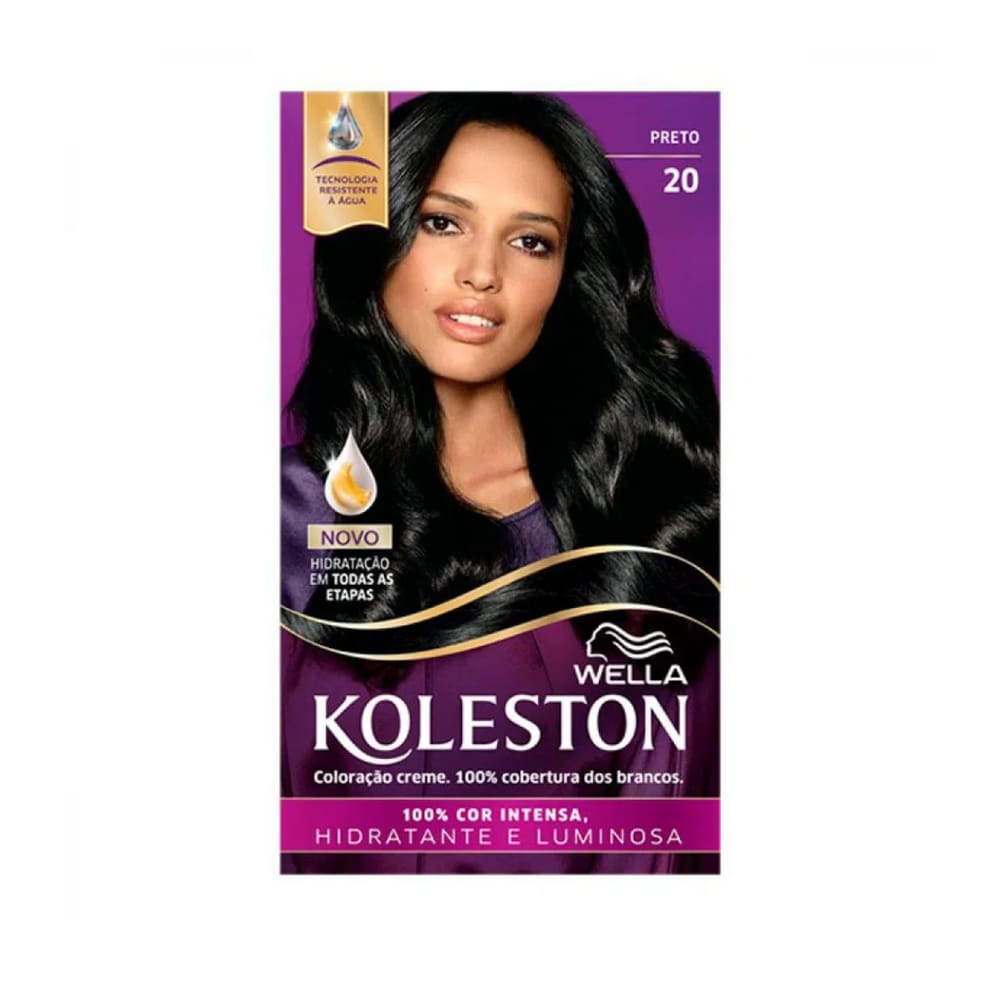 koleston kit Coloração - 20 Preto