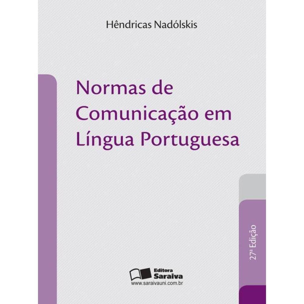Normas De Comunicação Em Língua Portuguesa