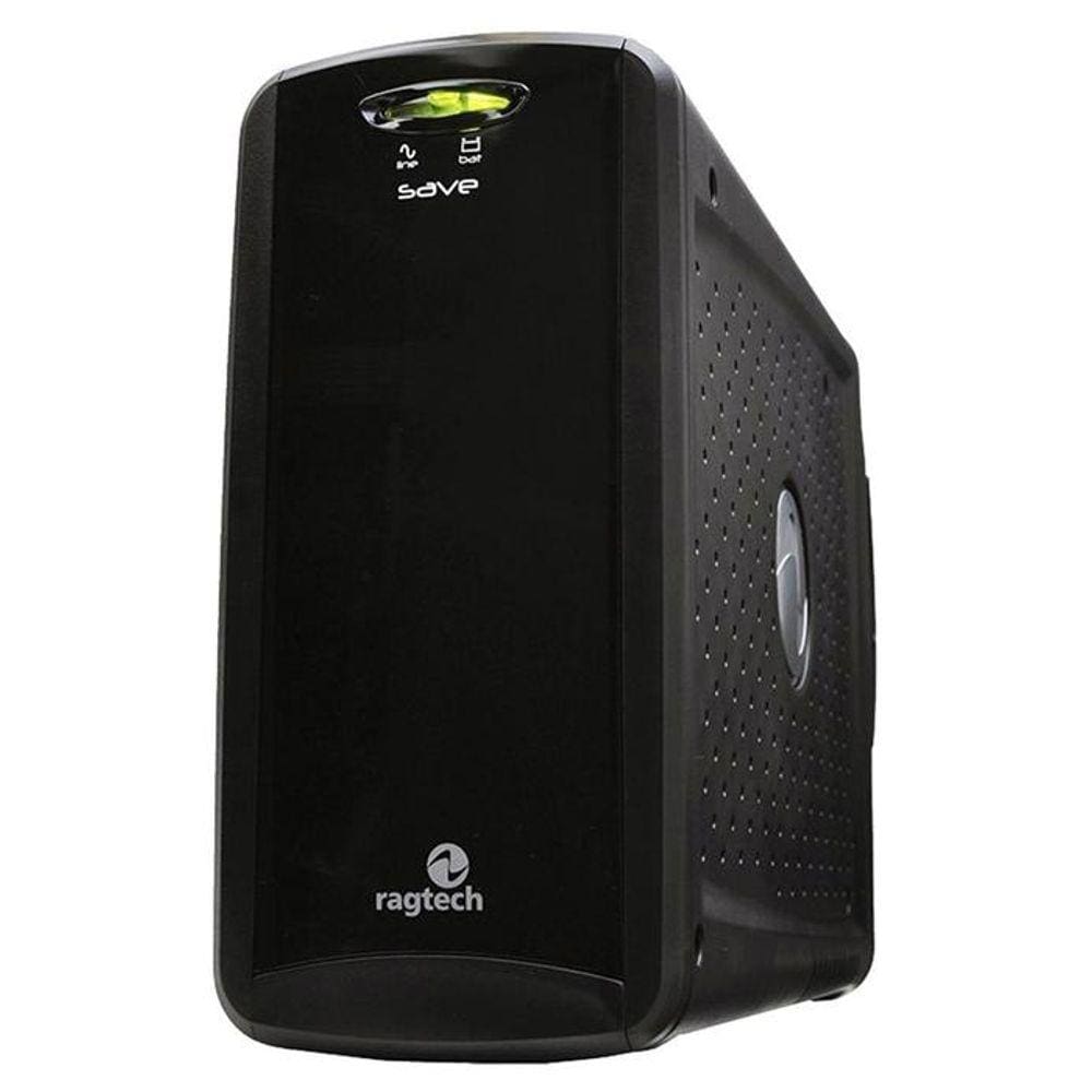 No-Break 600VA Ragtech Save Home 600STD - Semi Senoidal - Trivolt - 20NSH4125