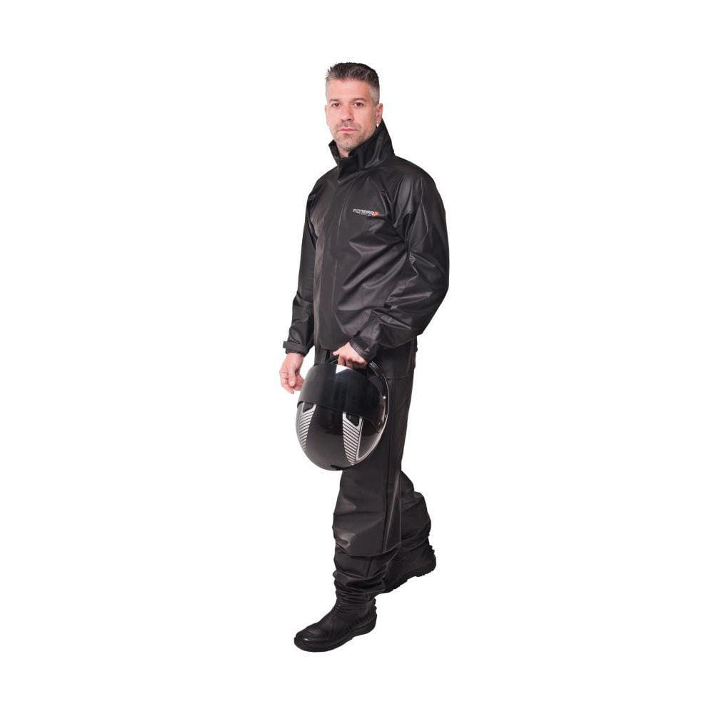 Conjunto Capa de Chuva PVC Pioneira Combate Moto Motoqueiro